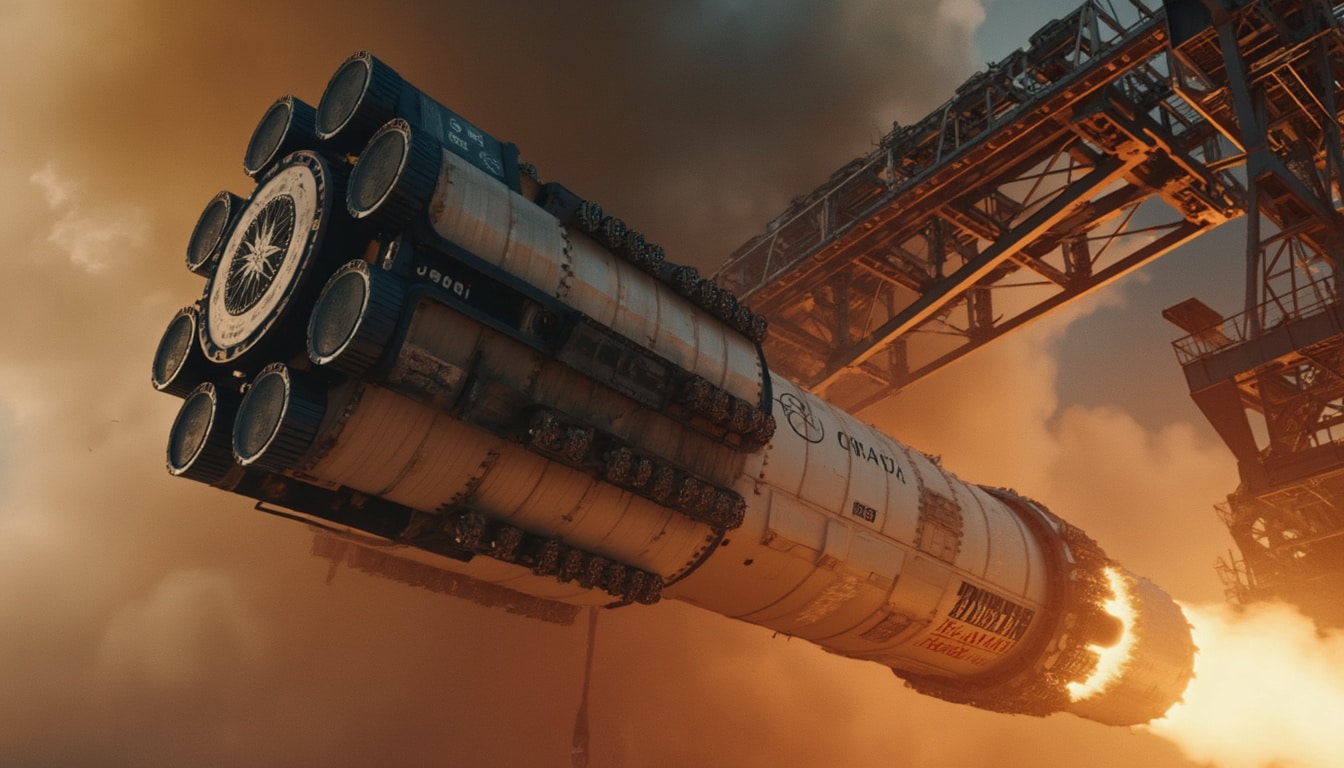 witness the breathtaking moment when a spacex rocket makes a spectacular second landing, successfully recovered from the sky. explore incredible footage that showcases the brilliance of aerospace innovation and the advancements in space exploration technology.