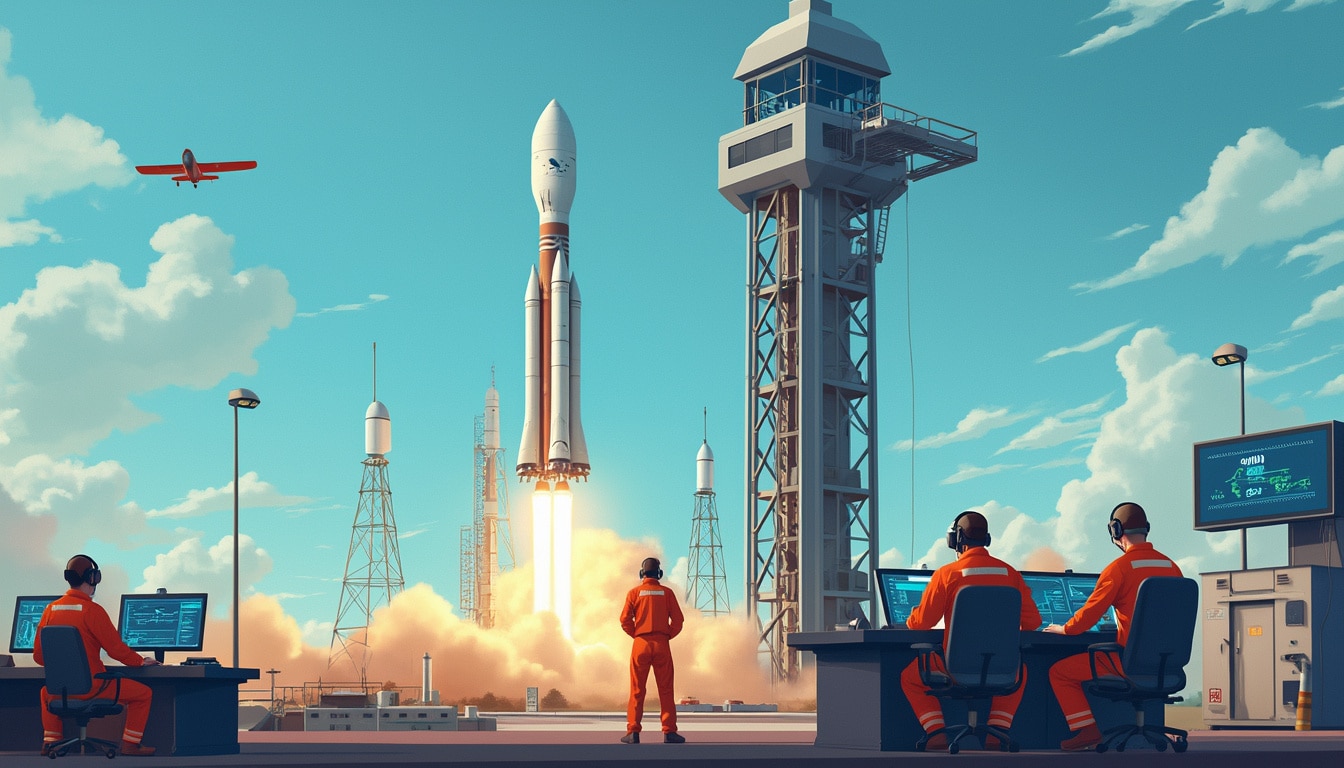 spacex's planned rocket launch was abruptly scrapped just moments before liftoff due to an aircraft entering restricted airspace. join us as we explore the unexpected delays in space missions and the critical protocols that protect them.
