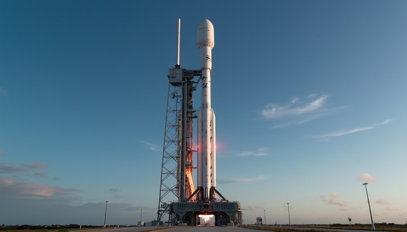 witness the awe-inspiring moment as spacex defies the odds, launching a record-breaking rocket from cape canaveral amidst a dramatic cloak of clouds. discover the highlights and significance of this groundbreaking achievement in space exploration.