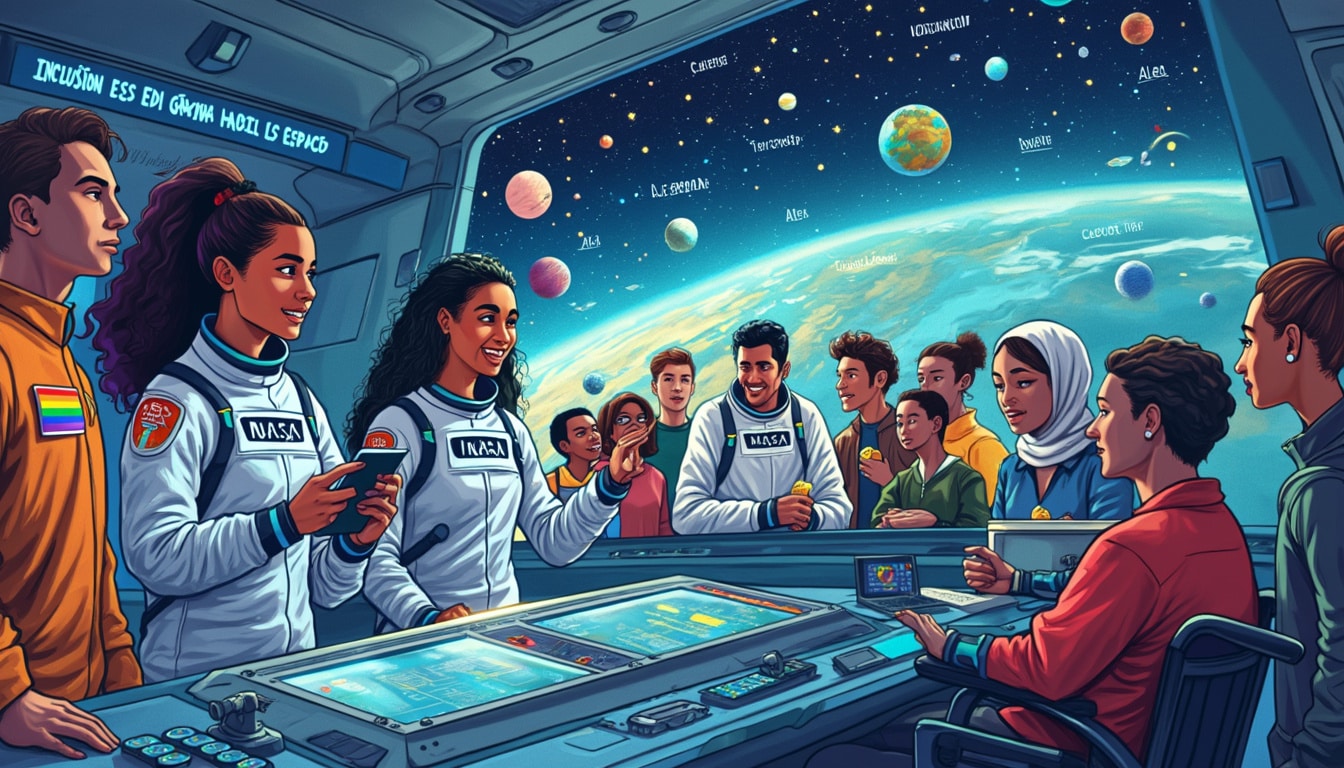 nasa responds to recent allegations regarding new restrictions imposed on employees following reports about the removal of lgbtqi+ symbols. this statement aims to clarify the agency's stance on inclusivity and support for its diverse workforce.