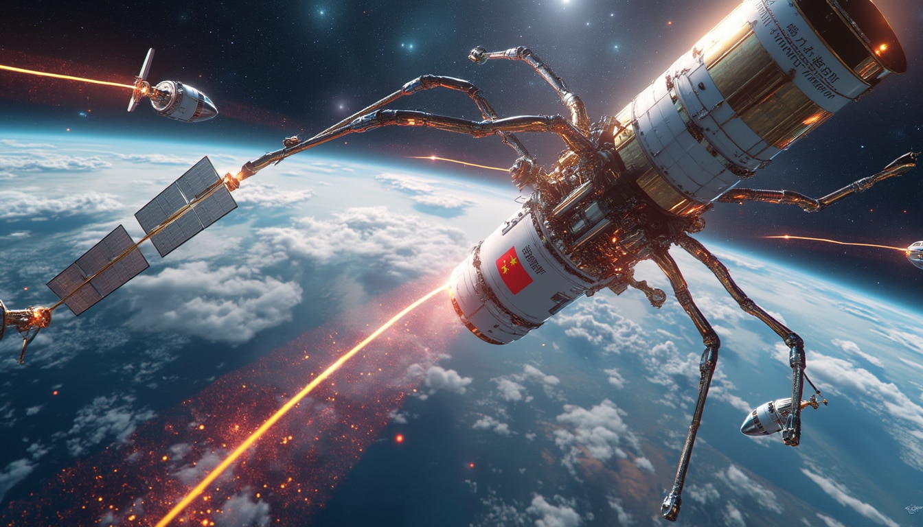 explore how china's rising tech titans are positioning themselves to challenge spacex in the quest for space supremacy, highlighting their innovative strategies and ambitious projects aimed at reshaping the future of space exploration.