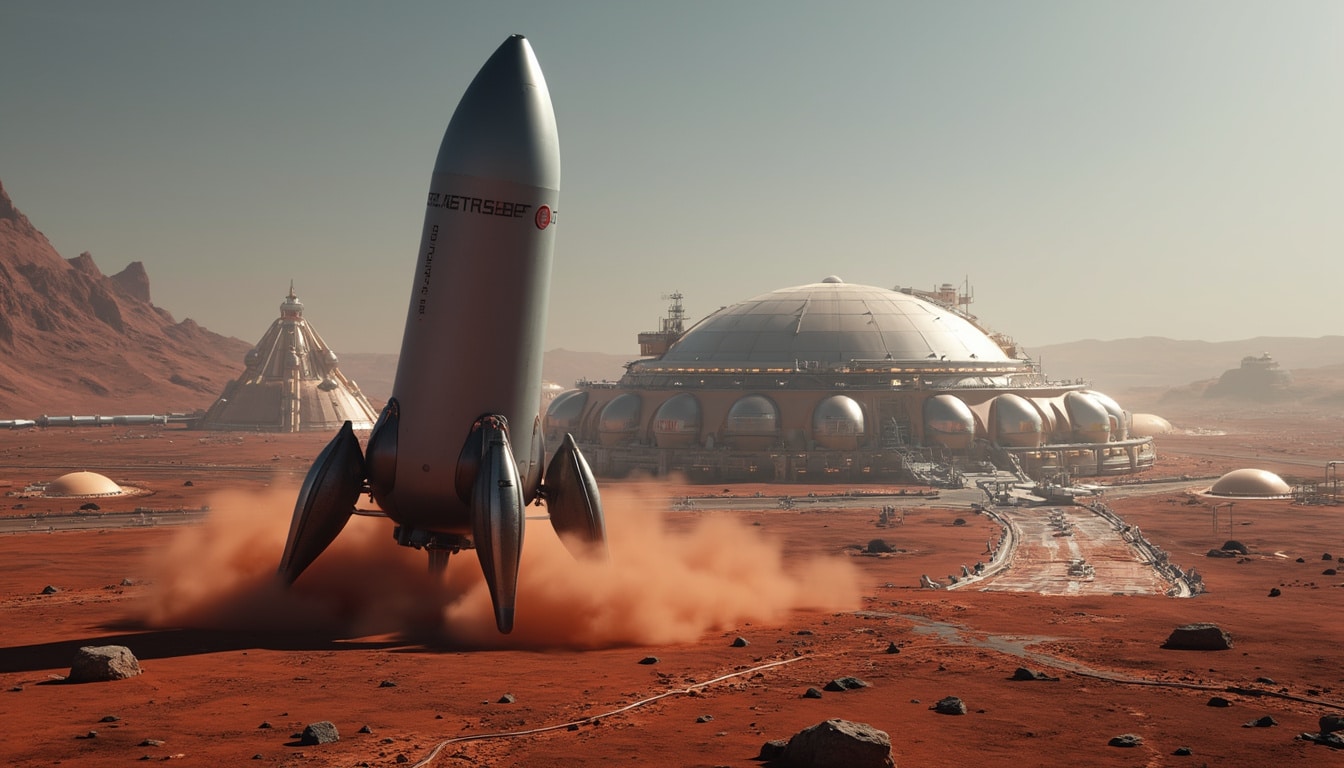explore elon musk's bold vision to outpace nasa and establish a human presence on mars. discover the innovative strategies and groundbreaking technologies he aims to implement in his quest for interplanetary colonization.