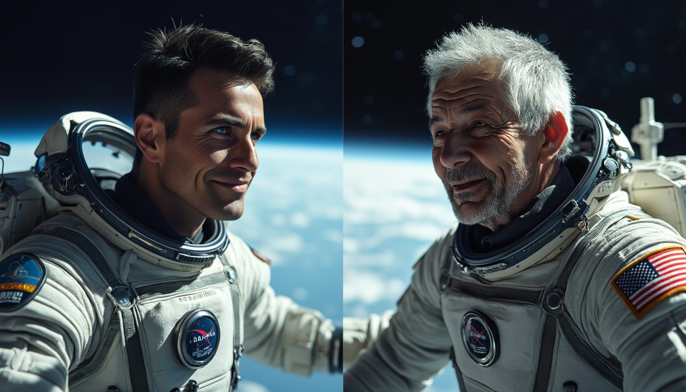 explore the fascinating claims surrounding images of a nasa astronaut reportedly returning to earth with dark hair instead of gray. delve into the truth behind these assertions and uncover the realities of astronaut appearances after space missions.