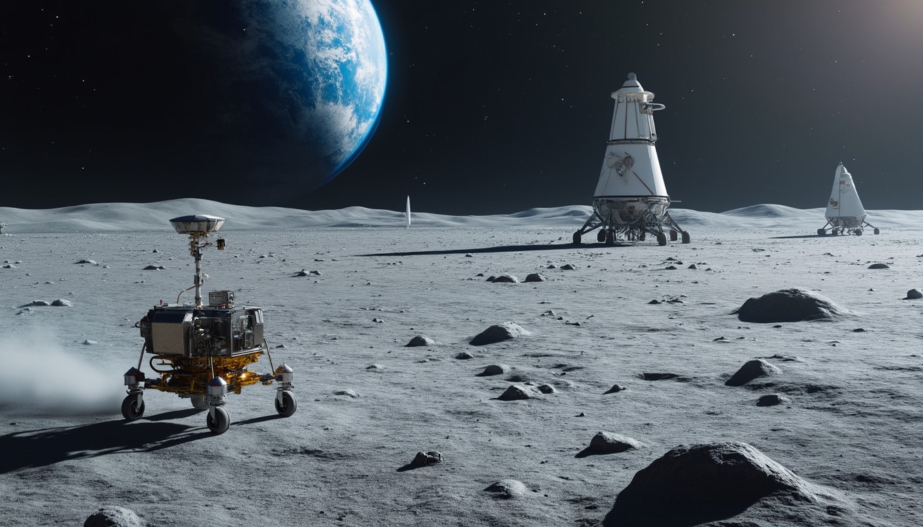 discover the breathtaking high-definition images of a lunar sunset as nasa unveils stunning visuals that showcase the beauty of our moon. witness the moon's ethereal landscapes illuminated by the fading sun, captured in incredible detail.