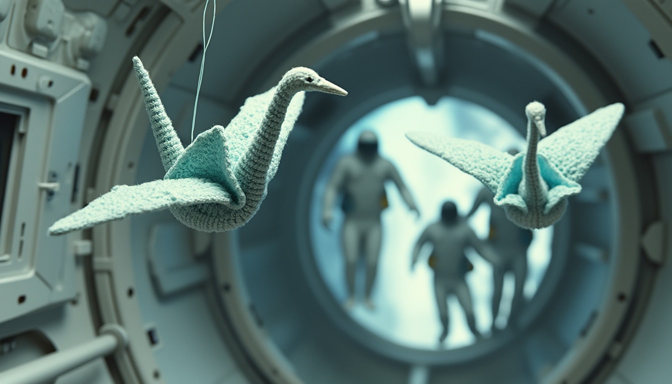 discover how spacex crew-10 is blending creativity and innovation with their unique zero-gravity origami crane indicator, reflecting the team's personalities and aspirations. join us as we explore this extraordinary fusion of art and science in space exploration.