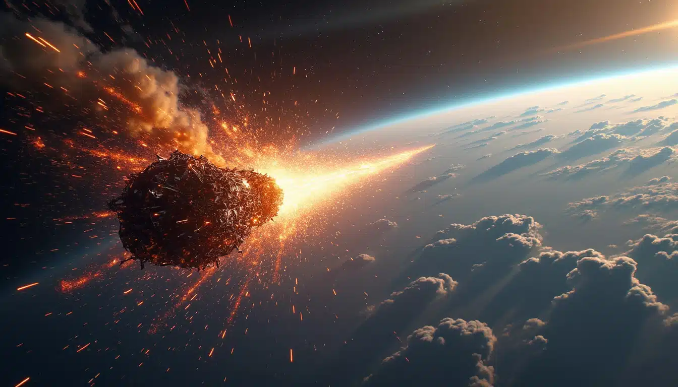 a surprising event as spacex rocket debris descends from the sky, landing unexpectedly in a polish man's front yard. explore the details of this extraordinary incident and its implications for space exploration and safety.