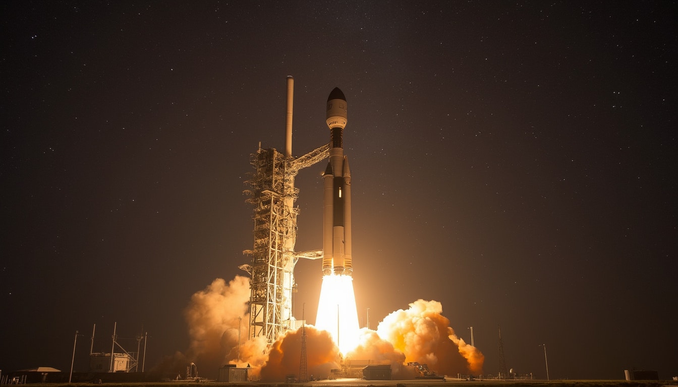 spacex has successfully launched its starlink 12-20 mission from cape canaveral space force station, florida, enhancing global internet connectivity through its expanding satellite network. discover the details of this milestone achievement in space technology.