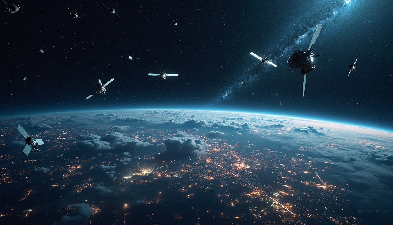 spacex calls on federal authorities to intervene and stop satellite launches by competitors backed by apple, raising concerns over competition and innovation in the space industry.
