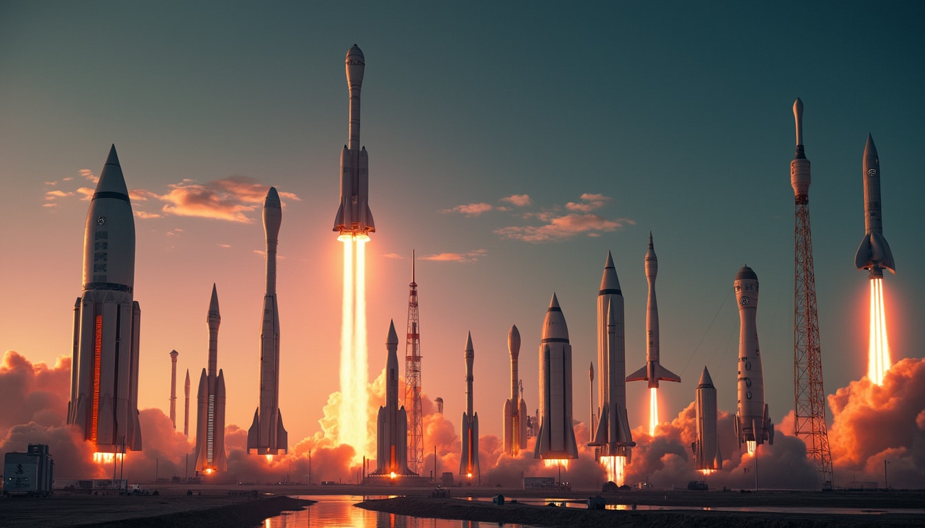 explore the rise of emerging contenders challenging spacex's dominance in the space industry. discover innovative companies stepping into the spotlight, driving advancements in space exploration and technology, and reshaping the future of aerospace.