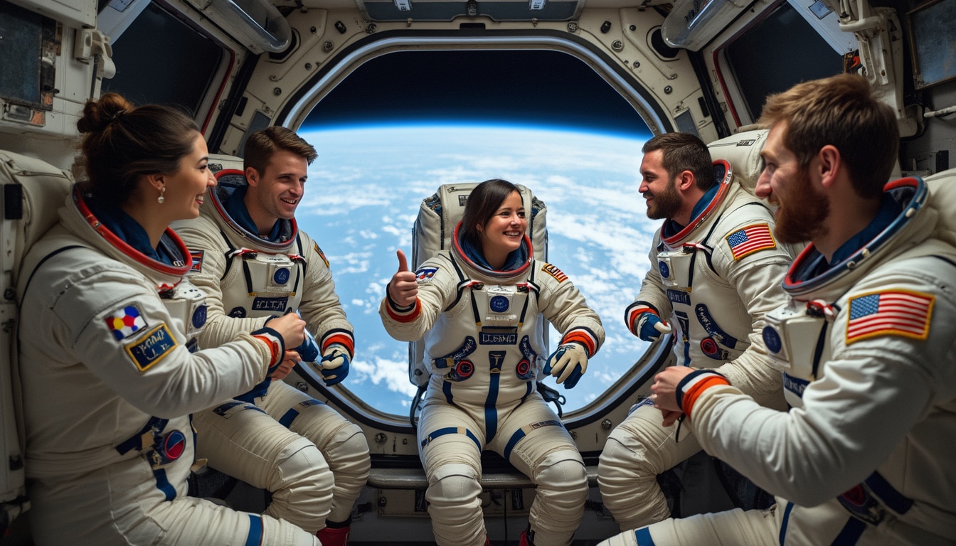 join expedition 73 as a team of seven astronauts prepares for an exciting spacewalk while eagerly anticipating the arrival of the dragon spacecraft. discover the challenges and preparations that come with life in space.