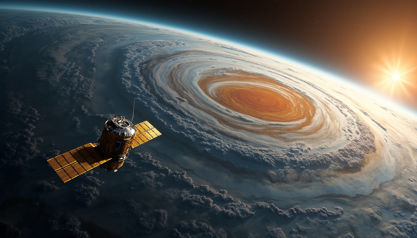 nasa's juno spacecraft faces a temporary 'safe mode' issue during its mission at jupiter but demonstrates resilience and successfully recovers, continuing its vital study of the gas giant's atmosphere and magnetosphere.
