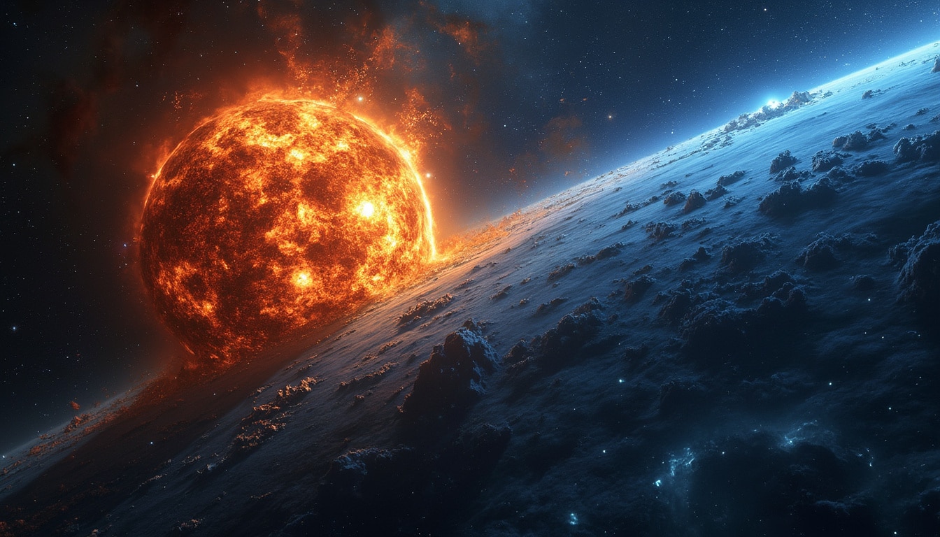 discover the surprising revelations from nasa's examination of a planet consumed by a star. explore the unexpected findings that challenge our understanding of planetary destruction and the dynamics of stellar systems.