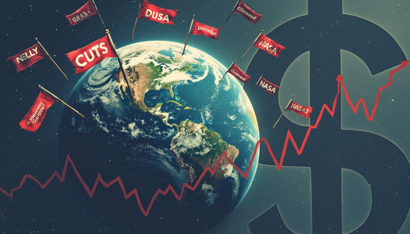 explore the implications of nasa's potential cuts to earth science funding, highlighting budgetary uncertainties and their impact on vital research and environmental monitoring efforts.