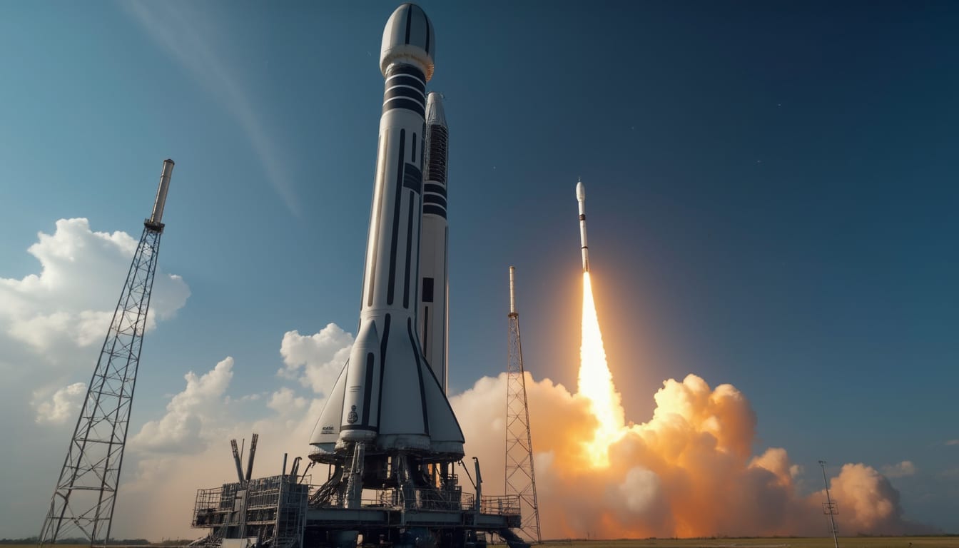 get ready for an exhilarating spectacle as spacex gears up for a double rocket launch from cape canaveral on april 21. experience the thunderous sonic booms and witness groundbreaking advancements in space exploration.