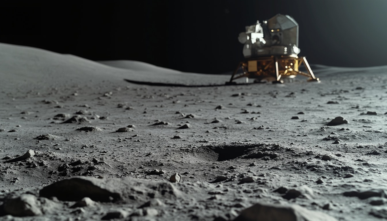 nasa showcases the groundbreaking success of its electric dust shield on the lunar surface, highlighting its potential to protect equipment and enhance future missions in the harsh environment of the moon.